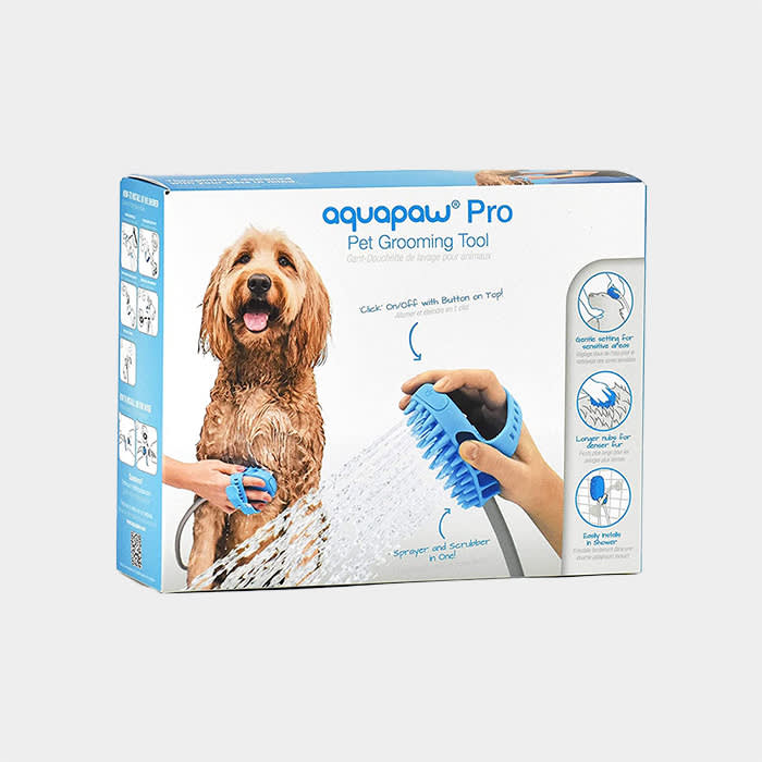 Aquapaw Grooming Sprayer Scrubber