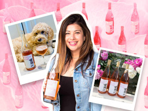 Rescue Rosé wine by founder Nola Singer.